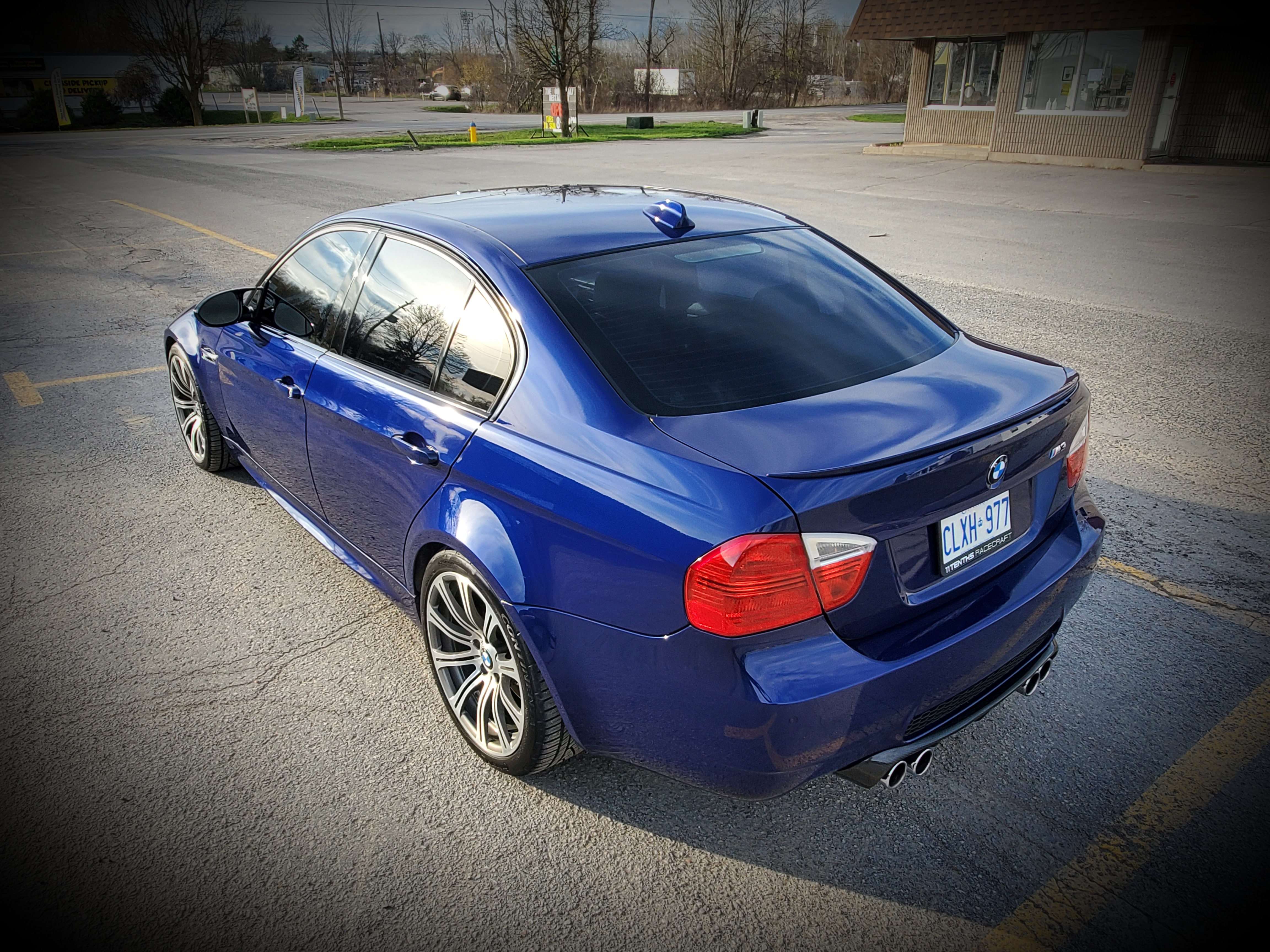 BMW M3 paint correction and ceramic coating